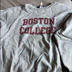Boston College Champion Heather Grey Crewneck XXL